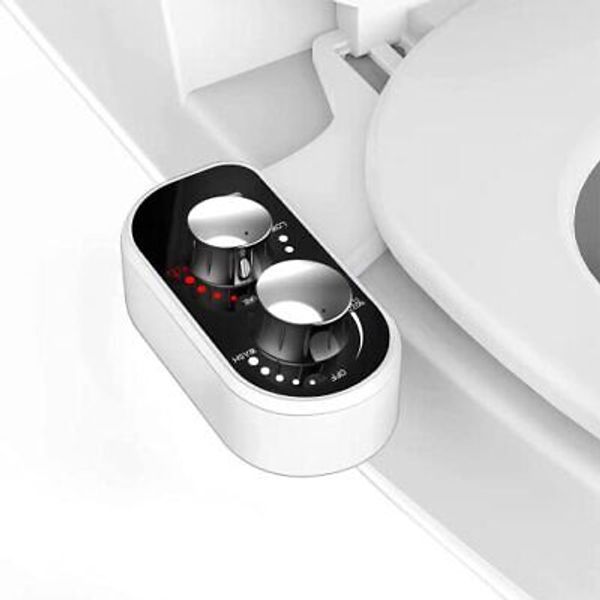 Bidet Attachment for Toilet UK Warm Water, Ultra-Slim Bidet Hot and Cold,