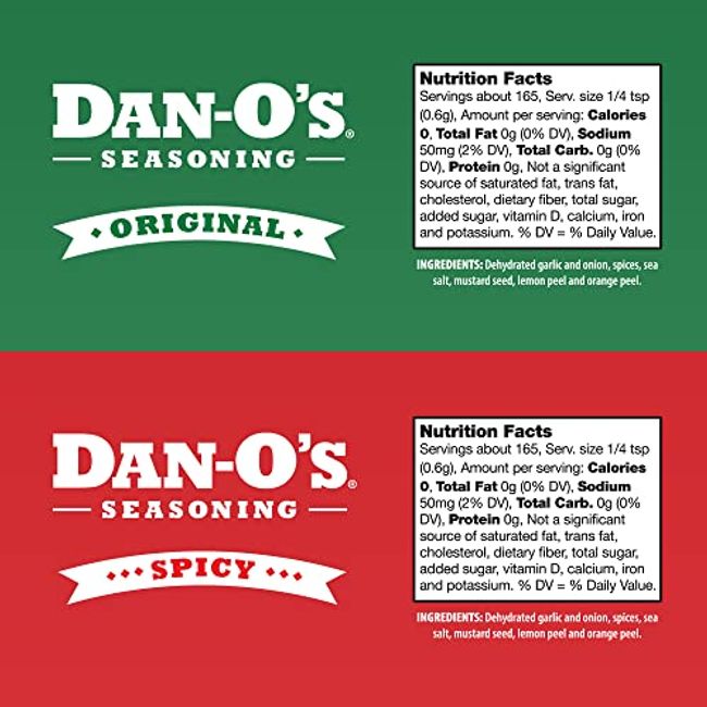 Dan-O's Seasoning Original Low Sodium All Purpose Spice Mix - 20 oz for  sale online
