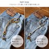 HIGHCAMP Multi-Strap Canvas Smartphone Digital Camera Drop Prevention Hand Strap Key Ring Smart Key, Turquoise