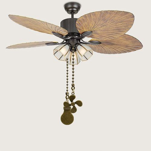 Ceiling Fan Pulls, fan Pull Chain Set with Connector,Fan Chain Extender Ornaments Fan and Light Bulb Shaped Moon and Sun Pull Chain Set 4 Pack 3mm Diameter 12 Inches Beaded Ball Fan Pull Chain, Bronze