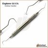 Basic Dental Set Mirror Explorer College Tweezers Dentitsry Examine Student Kit