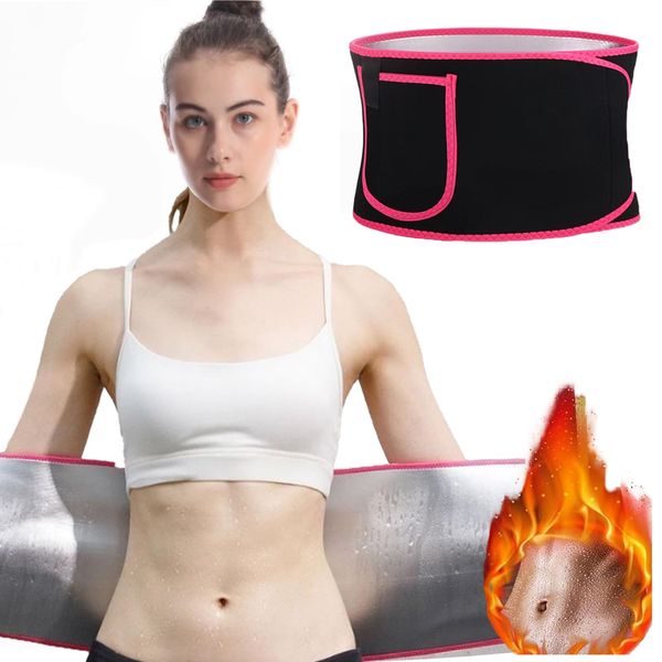 KASESSS Bauchweggürtel Herren Damen, Verstellbarer Schwitzgürtel Bauch, Neopren Bauchgürtel, Bauch Weg Gürtel Frau mit Handytasche, Bauchweggürtel Schwitzgürtel, Waist Trainer für Fitness, Sport