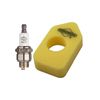 Genuine Briggs & Stratton Air Filter & Spark Plug Set for B&S Sprint Classic (Filter & Spark Plug Set)