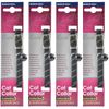 4 Units Saver Pack - Ancol - Reflective Softweave Cat Collar Black