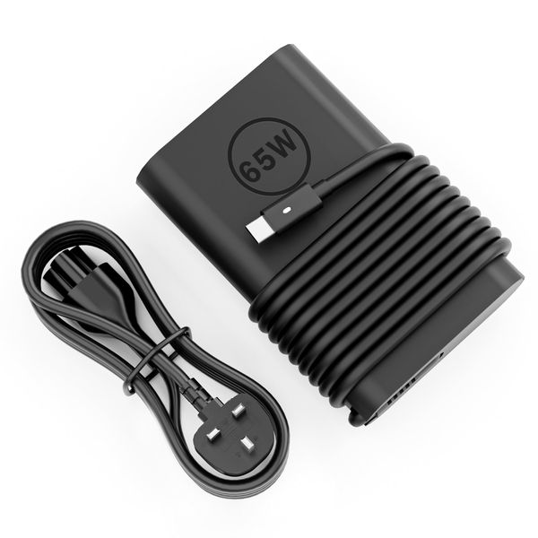 65W 45W Dell USB-C Type C Laptop Charger UK for Dell Latitude 5420 5430 5520 5320 7420 7430, XPS 13 9250 9360 9365 9370 9380 9350 9550, Chromebook 3100 3400 5190 AC Adapter LA65NM170 02YK0F 0M1WCF