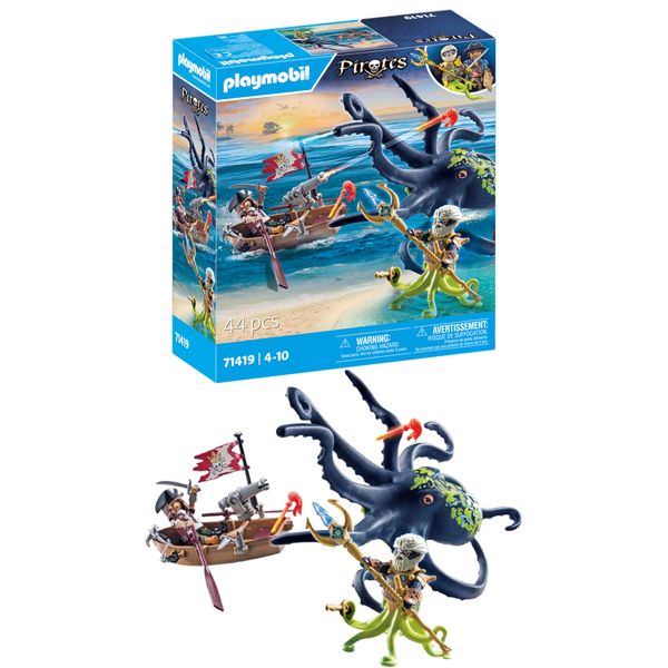 Playmobil Pirates: Battle with The Giant Octopus