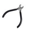 Archery Bow String Nocking Points Plier Strings Nock Set Brass Buckle Clip Knocks (1 Plier with 4 Nock Points)