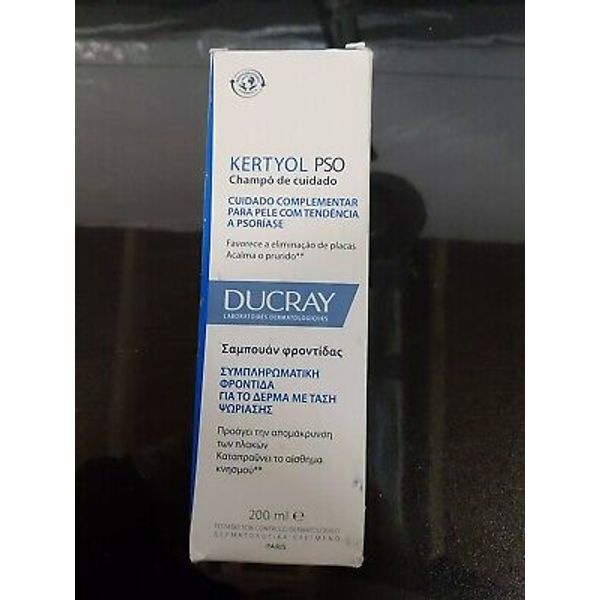 Ducray Kertyol P.S.O Rebalancing Treatment Shampoo 200ml Exp 03/2026 #L22