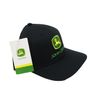 John Deere Men's Trademark Logo Core Baseball Cap, Black, One Size