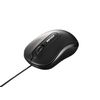 BUFFALO Wired Optical Mouse 3 Button Medium Black