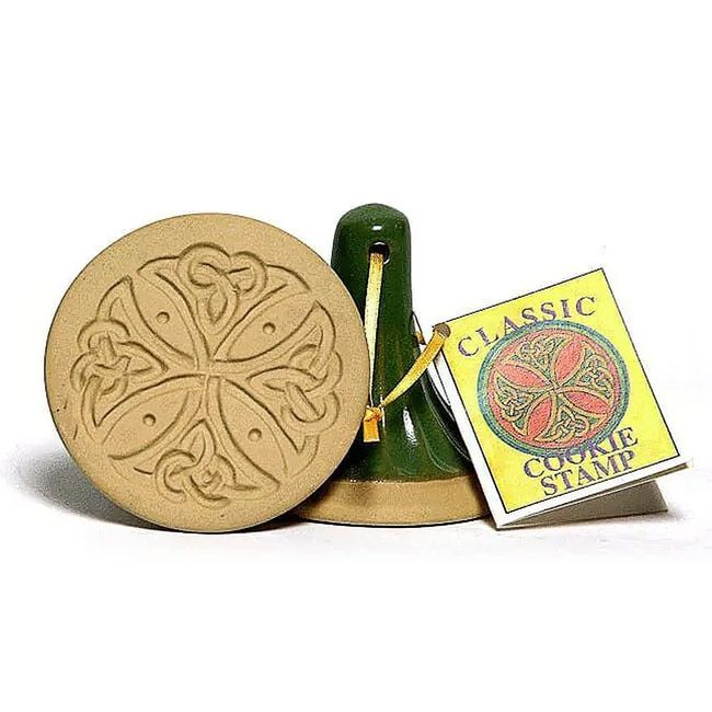 Brown Bag Celtic Cross Cookie Stamp - British Isle Series