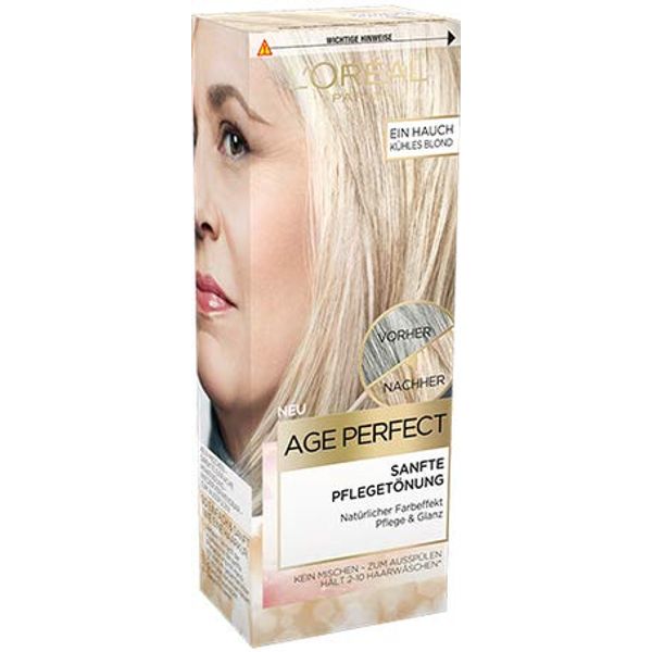 Loreal Age Perfect Gentle Care Hair Dye, Cool Blonde, 80 ml