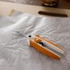 Fiskars Micro-Tip Easy Action Scissors, Precision Cutting Stainless Steel Blades, SoftGrip Handle