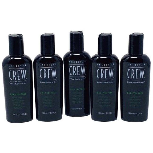 American Crew - 3-In-1 Tea Tree 3.3 ounces (5 Pack)