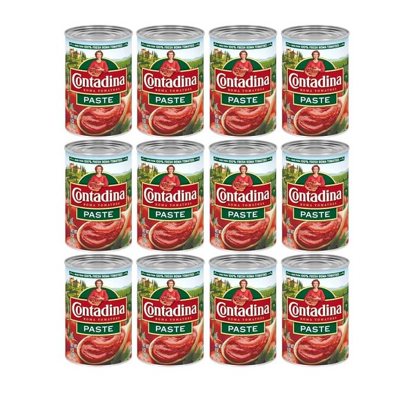 Tomato Paste, 12 Pack, 6 Oz Can