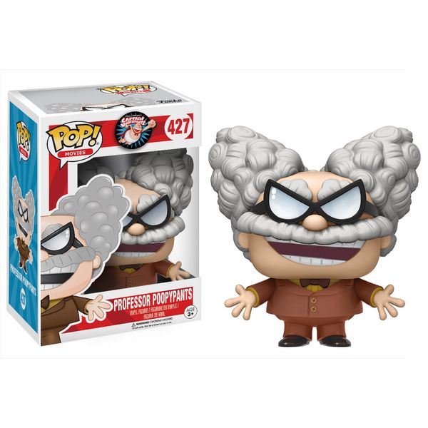 Funko POP Movies Captain Underpants Professor Poopypants Action Figure