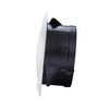 TOTMOX 150mm Round Adjustable Air Vent Grille ABS Plastic White