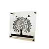 stika.co Custom printed Family Tree frame (with Black Mount Bolts)