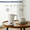 Redia Foldable Collapsible Silicone Camping Kettle, Multifunctional with Keep Warm & Delay Start - 0.7L, 1000W White