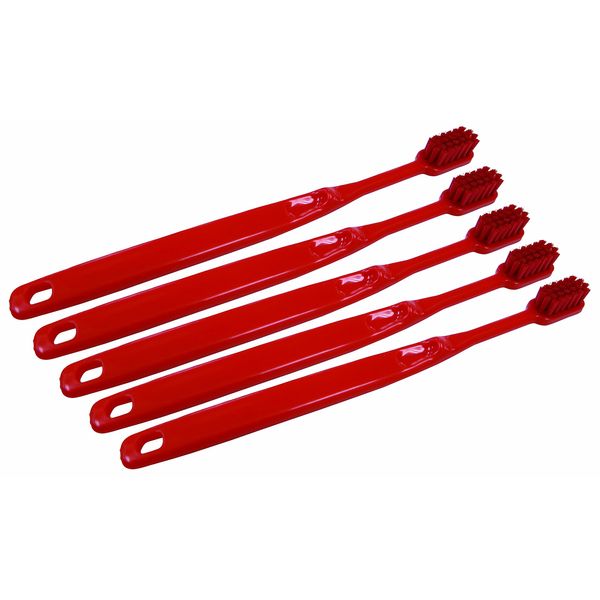HP Toothbrush Type Brush Red 5 Pack