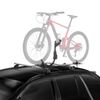 Car Rooftop Mount Bike Rack Carrier Bicycle Universal Lockable Silver