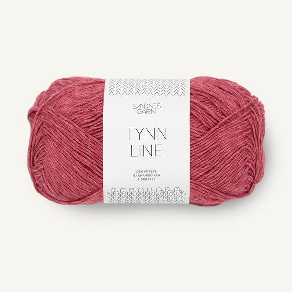 Sandnes Garn Tynn Line Approx. 220 m Col.4335 Raspberry Cream 50 g