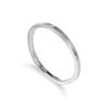 Plain Sterling Silver 2mm Stacking Ring Size S (I - U Available)