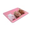 Destination Vinyl Ltd Cute Fluffy Bunny Rabbits Mouse Mat Pad - Easter Pink Computer Fun #15108