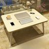 REENEW Folding Table, Mini Table, Folding Table, Computer Desk, Bed Table, Low Table, Large Capacity Surface, Laptop Table, Low Table, PC Desk, Multifunctional, Lightweight, Bed, Sofa, Of, Meal,