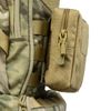 KHAKI TACTICAL MOLLE POUCH, EDC MULTI-PURPOSE BAG, IFAK, UTILITY PACK 6.5"X6"BIG