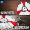 Spin Mop Heads - Compatible with Vileda Mop Head Replacement - Super Absorbent, Fast Drying Triangular Design Floor Pads for Multi-Surface Cleaning - Pack of 5