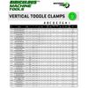 500LB SOLID BAR FLG BASE VERTICAL HOLD-DOWN CLAMP(Same as 207-S)
