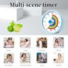 Visual Timer for Kids, 60 Minute Time Timer Kids Timer for Classroom Home Office, Countdown Timer for Cooking Teaching Working Meeting, Pomodoro Timer Kitchen Timer (Blue)