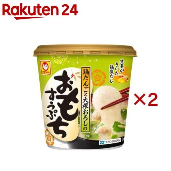 Chicken meatballs and grated daikon radish rice cake soup (37g x 2 sets) Maruchan