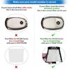 Shark Rocket Vacuum Replacement Filters, 4 Foam & Felt + 4 Post-Filters