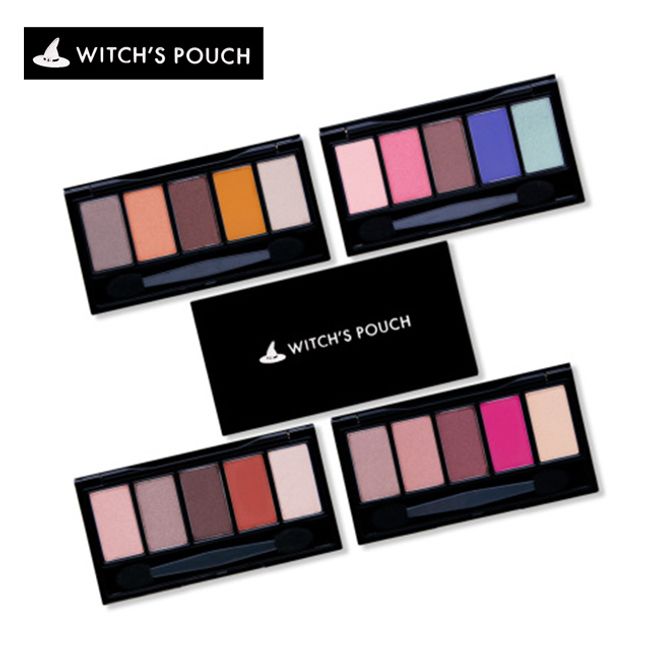 Eyeshadow Palette Witches Pouch 5 Colors Eyeshadow [Free Shipping by Mail]<br> Witch&#39;s Pouch 5Colors Eyeshadow<br> Eyeshadow Korean Eyeshadow Eye Makeup Glitter Matte Shimmer Brown Orange Pink Blue Cosmetics Makeup Affordable Price ∀