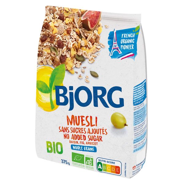 Mitoku Biorg Organic Muesli Fruit & Seeds, 13.8 oz (375 g) (Organic) (Musli) x 2 Bags