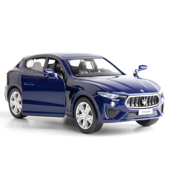 RMZ City 1:36 Scale for Diecasting Alloy Car Model Maserati Levante Toy Car, Pull Back Vehicles Toy Car for Toddlers Kids Boys Girls Gift Blue