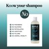 Rosemary Tea Tree Mint Shampoo - Clarifying Shampoo for Build Up and Flakes with Deep Cleansing Peppermint Oil and Tea Tree Essential Oil for Dry Scalp Treatment - Paraben & Sulfate Free (8oz)