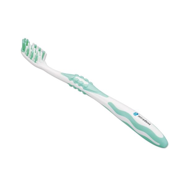 Miradent Careb Rush White Green Toothbrush 1 Toothbrush