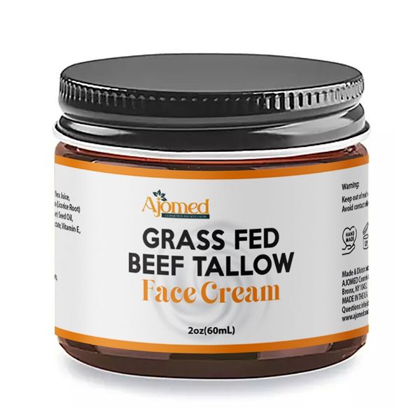 Tallow face Cream-Handmade Unscented Beef Tallow For Skin- Tallow Moisturizer