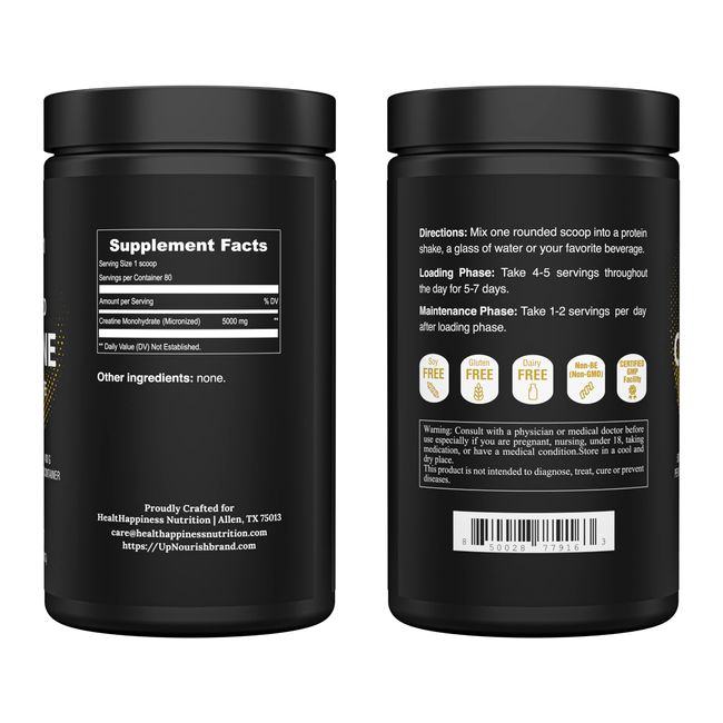 Micronized Creatine Monohydrate Powder, 150 Scoops