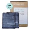 LUXURY FACE CLOTHS Reusable Make Up Remover Cloth Exfoliating Microfibre Cloths