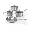 Chantal SLIN-7 Induction 21 Steel 7-Piece Cookware Set