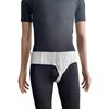 FlexaMed Left Side Inguinal Groin Hernia Truss with Compression Pad White - Large