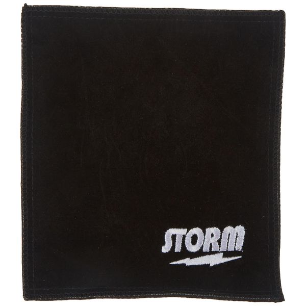 Storm Bowling Shammy Bowling Ball Cleaning Pad Black, 8"x8"x1"