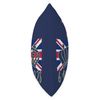 King Charles III Coronation Celebration Union Jack Crown Throw Pillow