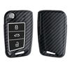 kwmobile Key Cover Compatible with VW Golf 7 MK7 - Carbon