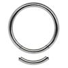 Titan Piercing Schmuck Smooth Segmentring 1,6 x 9 mm
