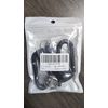 65CM Lanyard Extendable Retractable Keychain Holder with Card Holder (Black)